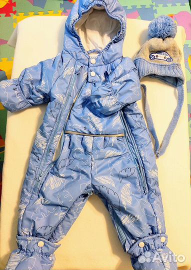 Комбинезон трансформер демисезонный 62р