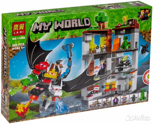 Конструктор 11268 Майнкрафт 