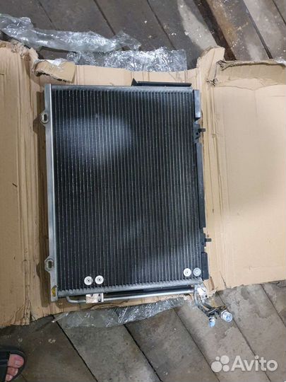 Радиатор кондиционера w202