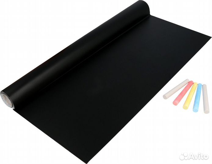 Меловая доска 90х100 см.+ мелки