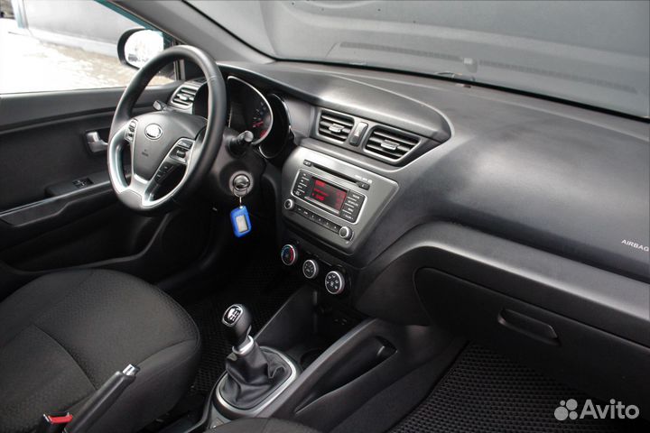Kia Rio 1.6 МТ, 2015, 104 687 км