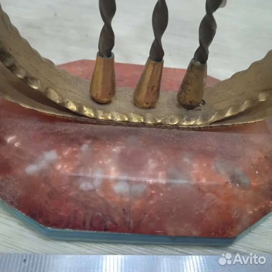 Подствечник-канделябр на 3 свечи, для декора