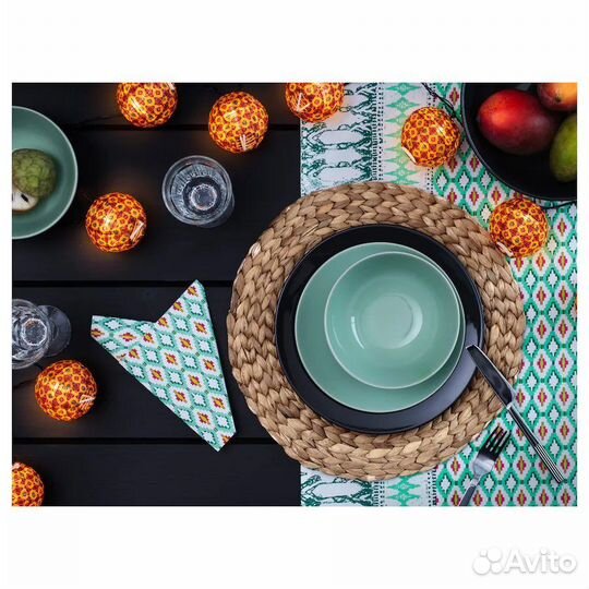 IKEA Soare Соаре 37 см плетенная подставка