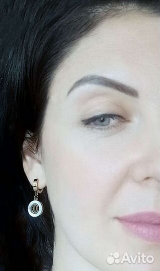 Серьги стильные