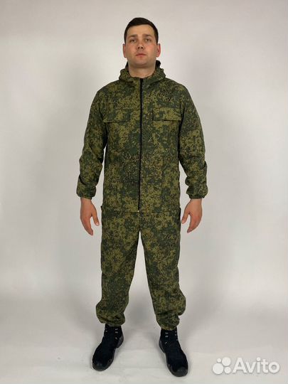 Камуфляжный костюм мужской маскхалат для рыбалки