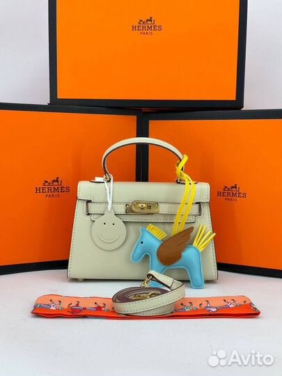 Сумка hermes birkin натуральная кожа