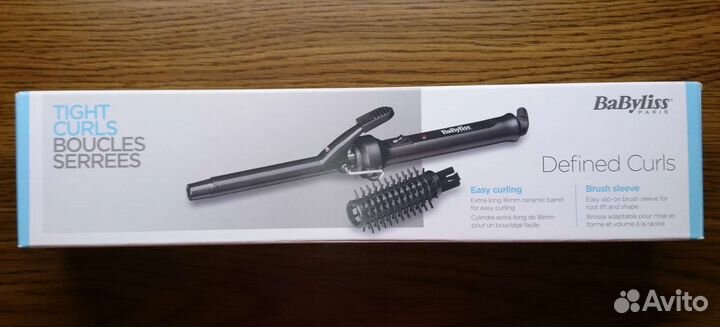 Новая плойка BaByliss C271E 16мм щипцы для завивки