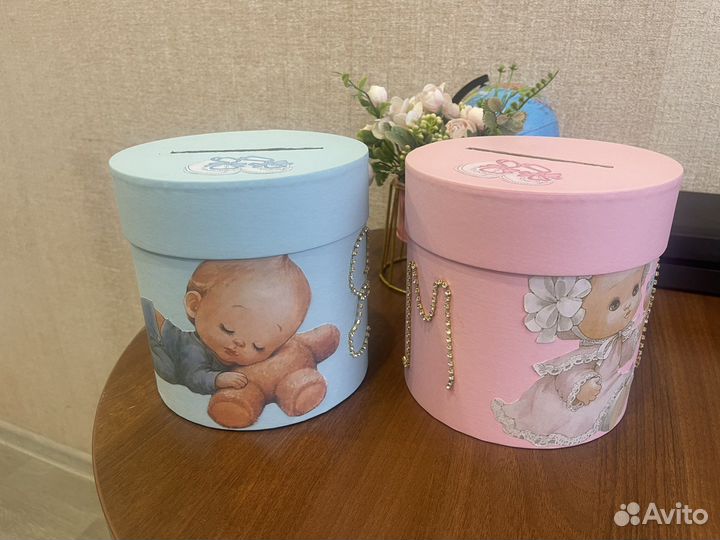 Коробки на девочку и мальчика к свадьбе