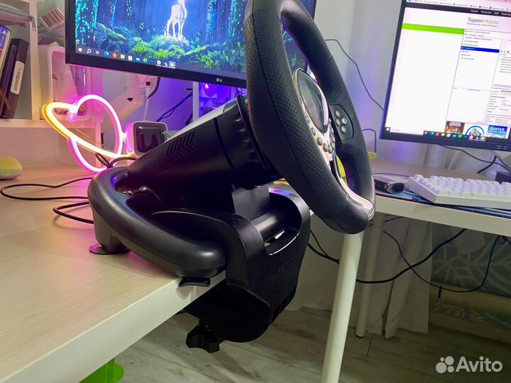 Игровой руль Sven gc w800