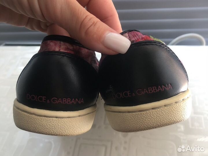 Слипоны dolce gabbana детские