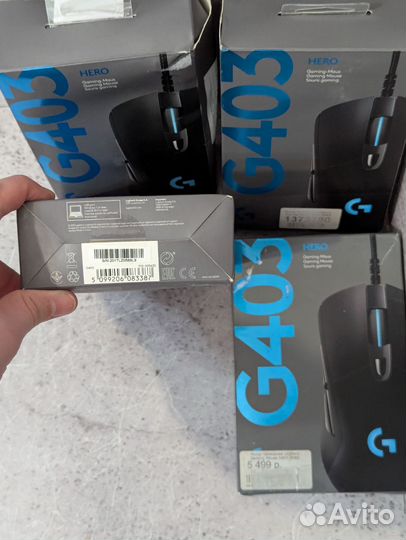 Игровые мышки Logitech g 403 hero