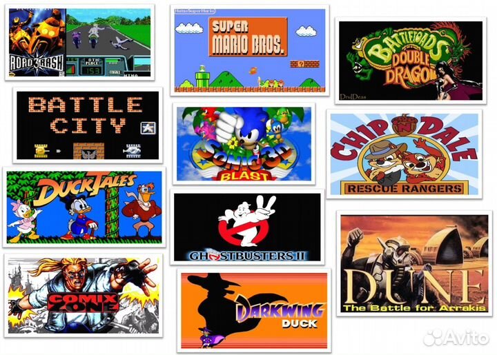 Игровая приставка Arcade Box 64 (48 в 1)