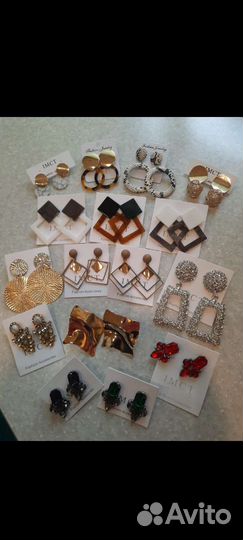 Новые сережки