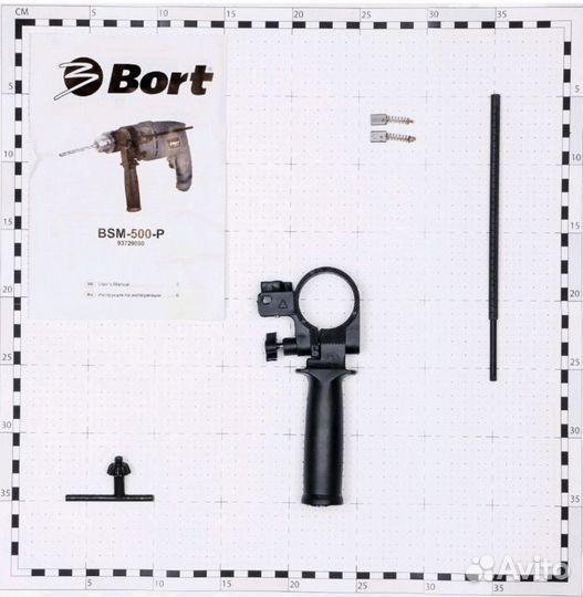 Дрель Bort новая