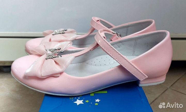 Праздничные Туфли для девочки, 34 размер