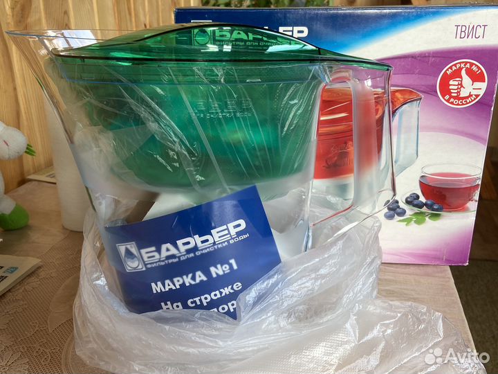 Фильтр для воды Барьер новый