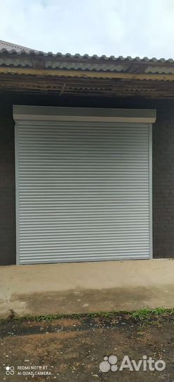 Гаражные секционные ворота рольставни