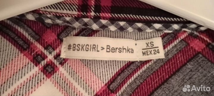 Рубашка жен. bershka xs mex24