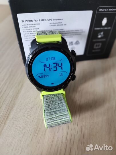 Смарт - часы ticwatch pro 3 ultra gps