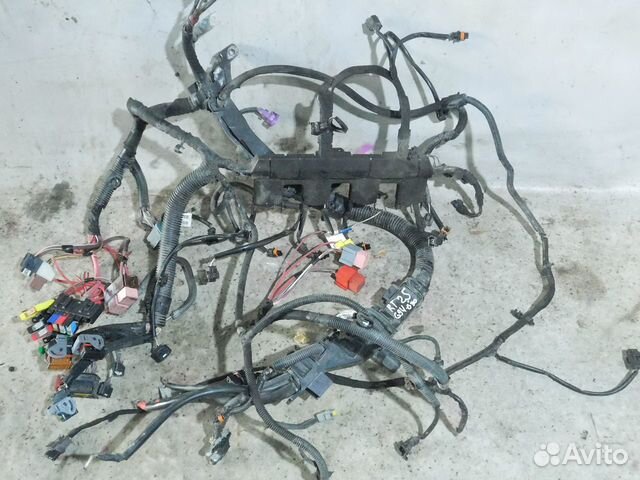 Проводка двигателя рено трафик опель виваро 2,5CDI