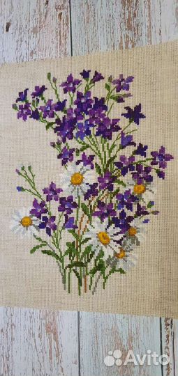 Картина вышитая крестом