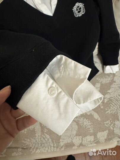 Свитшот Lichi с имитацией рубашки