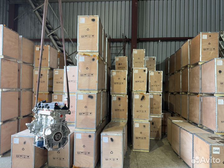 Новый Двигатель (мотор) Kia Ceed Hyundai Solaris