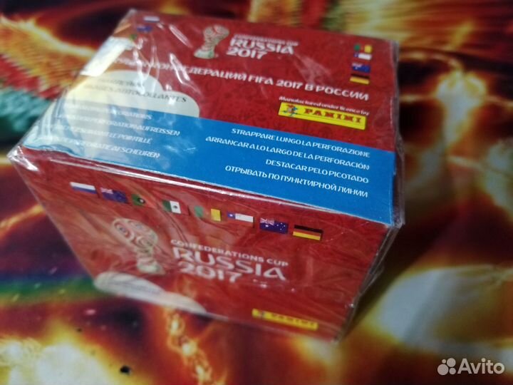 Panini Кубок Конфедераций 2017 Блок