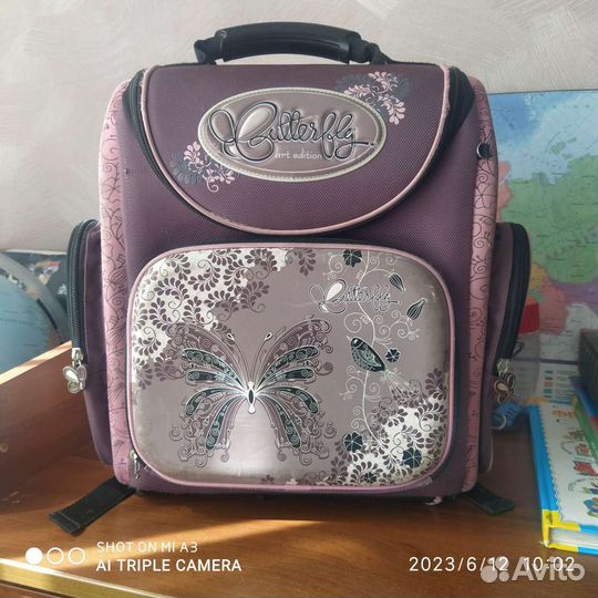 Рюкзак школьный ортопедический для девочки