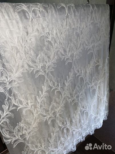Тюль, шторы готовые б/у
