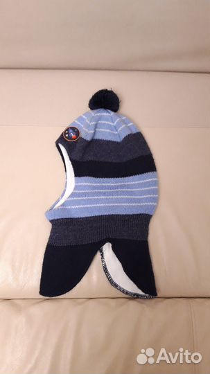 Шапка и шлем мальчику, зима