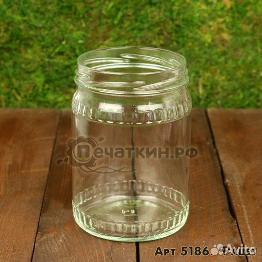 Стеклянная банка 0,3 - 3л