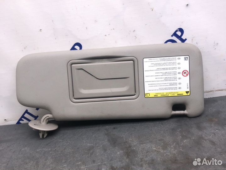 Правый козырёк aveo т300