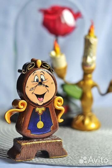 Часы Когсворт и Люмьер по м/ф Красавица и чудовище