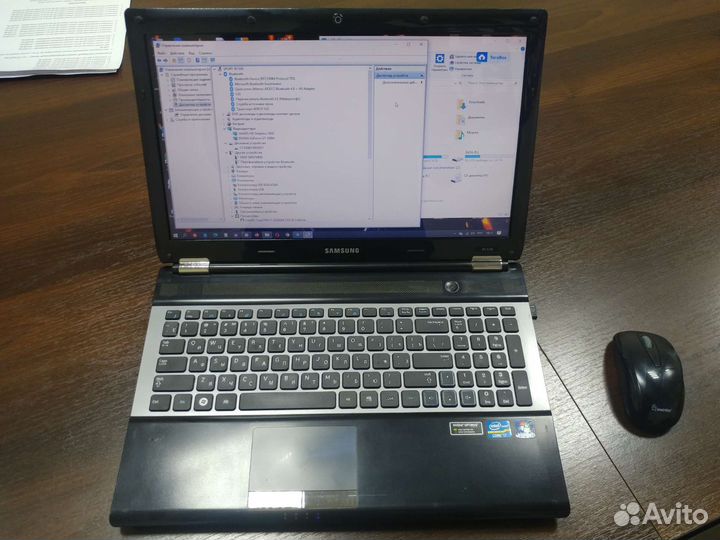 Ноутбук 15.6' Samsung rc530 i7 ssd 240gb 8gb озу