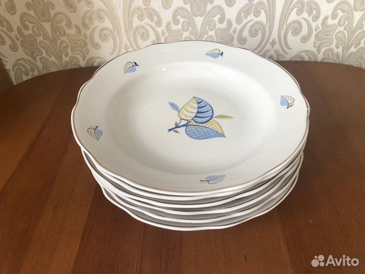 Тарелки дулево 1963 год СССР