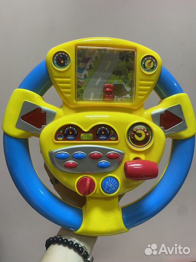 Игровой водительский детский руль