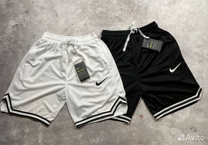 Шорты Nike черные/белые (Арт.29124)