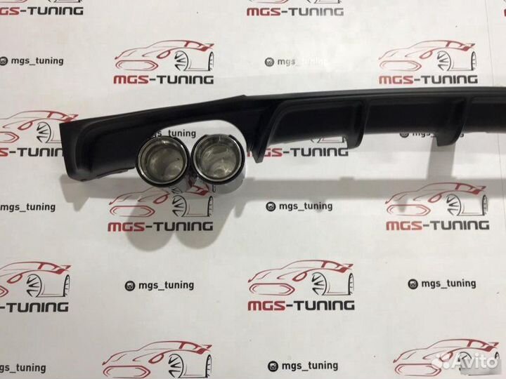 Диффузор BMW F30 M-Performance 2x0 + 