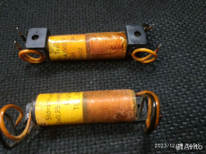 Сдвоенный дроссель 2х0,25 мГн (Германия)