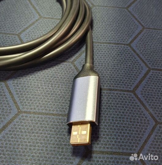 USB кабель для гитары 6.3 (моно) M - USB M Deluxe