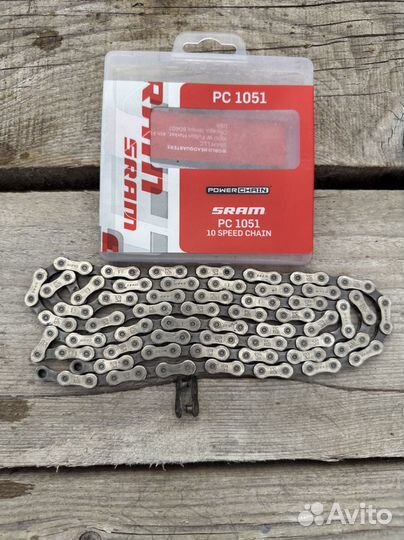 Цепь велосипедная Sram PC1031 на 10 скоростей бу