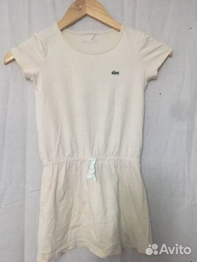 Платье летнее lacoste для девочки