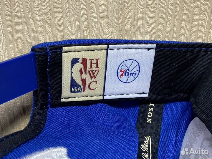 Бейсболка кепка Mitchell Ness 76ers
