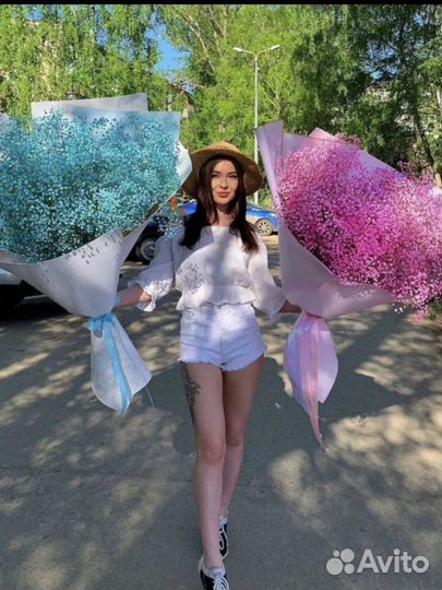 Гипсофила букет цветы