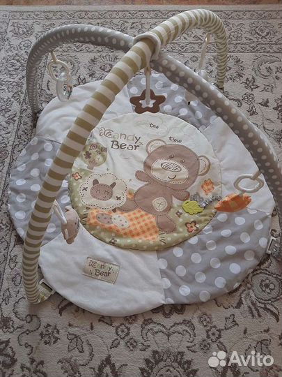 Развивающий коврик + подушка для кормления