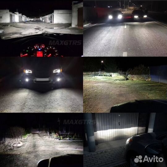 Светодиодные лампы LED H4 K60