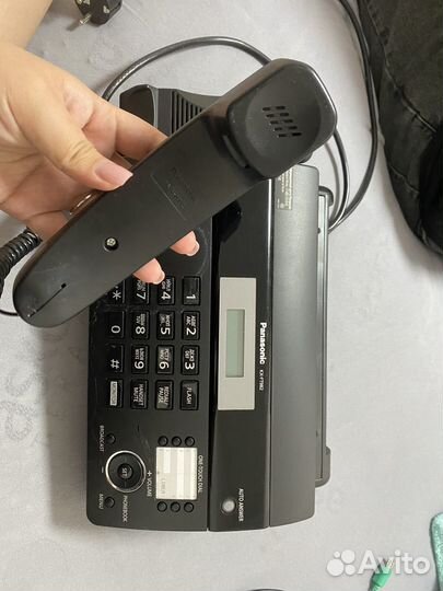 Телефон факс panasonic