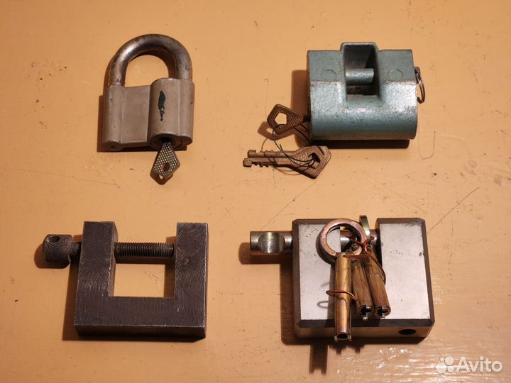 Замки навесные, врезные, накладные