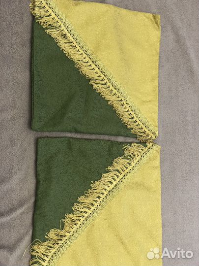 Комплект покрывало и шторы